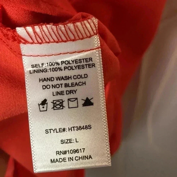 Shinestar red tank top - Picture 3 of 7